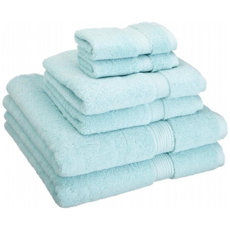 Superior 900GSM Egyptian Cotton 6-Piece Towel Set  Seafoam 900GSM 6 PC SET SE